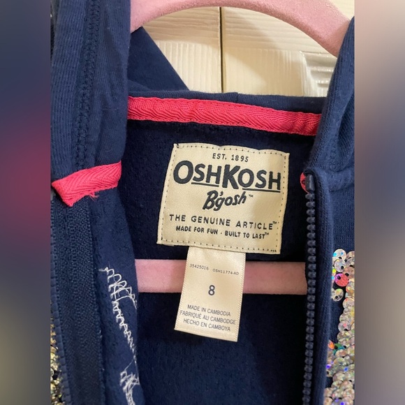 OshKosh B’Gosh Flip the Sequins Girls Hoodie - Picture 4 of 5
